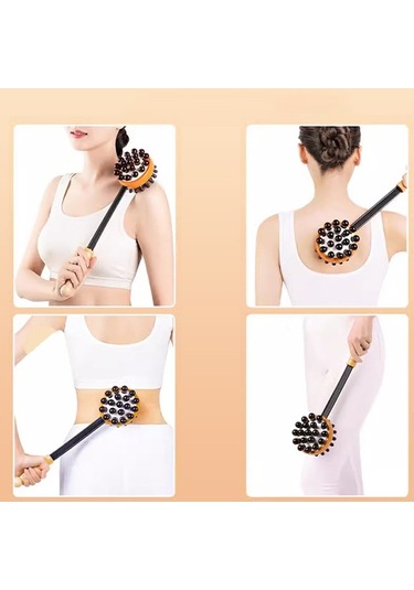 El Vuruntu Fitness Çekiç Çift Kafa Meridyen Masaj Çekiç Hava Yastığı Çekiç Çok Renkli