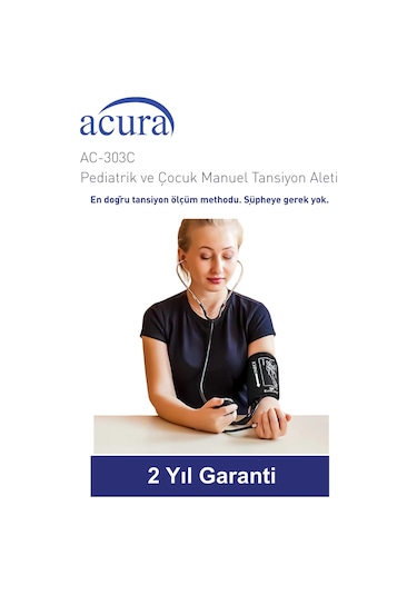 Acura Ac-303c Pediatrik Ve Çocuk Tansiyon Aleti
