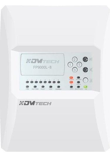 Dmtech Fp9000l-4 4 Bölge Konvansiyonel Yangın Alarm Kontrol Paneli