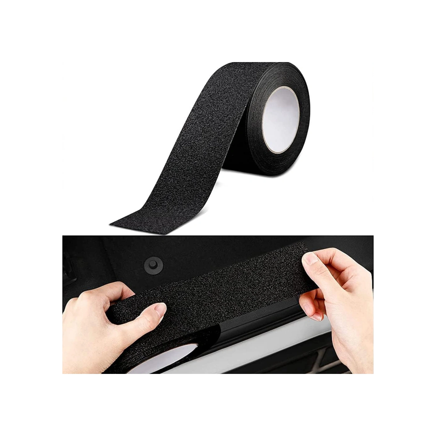 Taşlı Zemin Kaydırmaz Bant Kendinden Yapışkanlı Güvenli Yüzey Şeridi Merdiven Ve Zeminler İçin