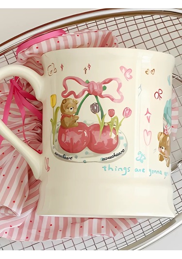 Arthomes Çay Ve Kahve İçin Seramik Kup Çay Ve Kahve Kupu 407662259 Sütlü