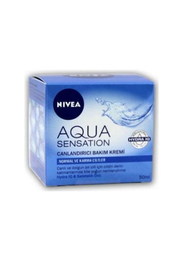 Nivea Aqua Sensation Canlandırıcı Bakım Kremi 50 ML