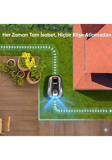 Sunseeker X5 Kablosuz Yapay Zeka Robot Çim Biçme Makinesi
