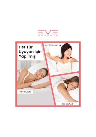 Eve Tekstil Tek Kisilik Yorgan Seti 155x215 Cm Beyaz