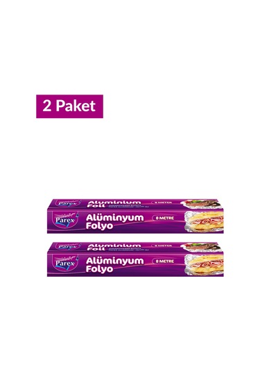 Alüminyum Folyo 8 Mt İkili Set