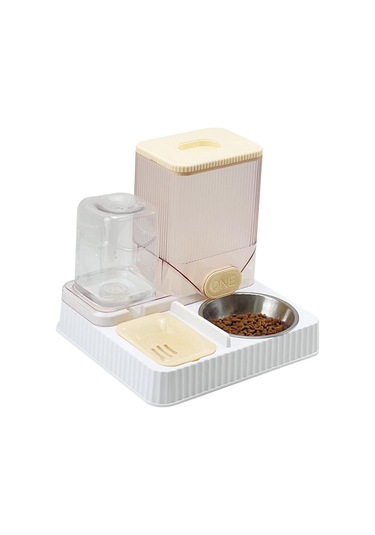 Suntek Otomatik Kedi Tiryakisi Besleyici Evcil Kase-ile-sarı