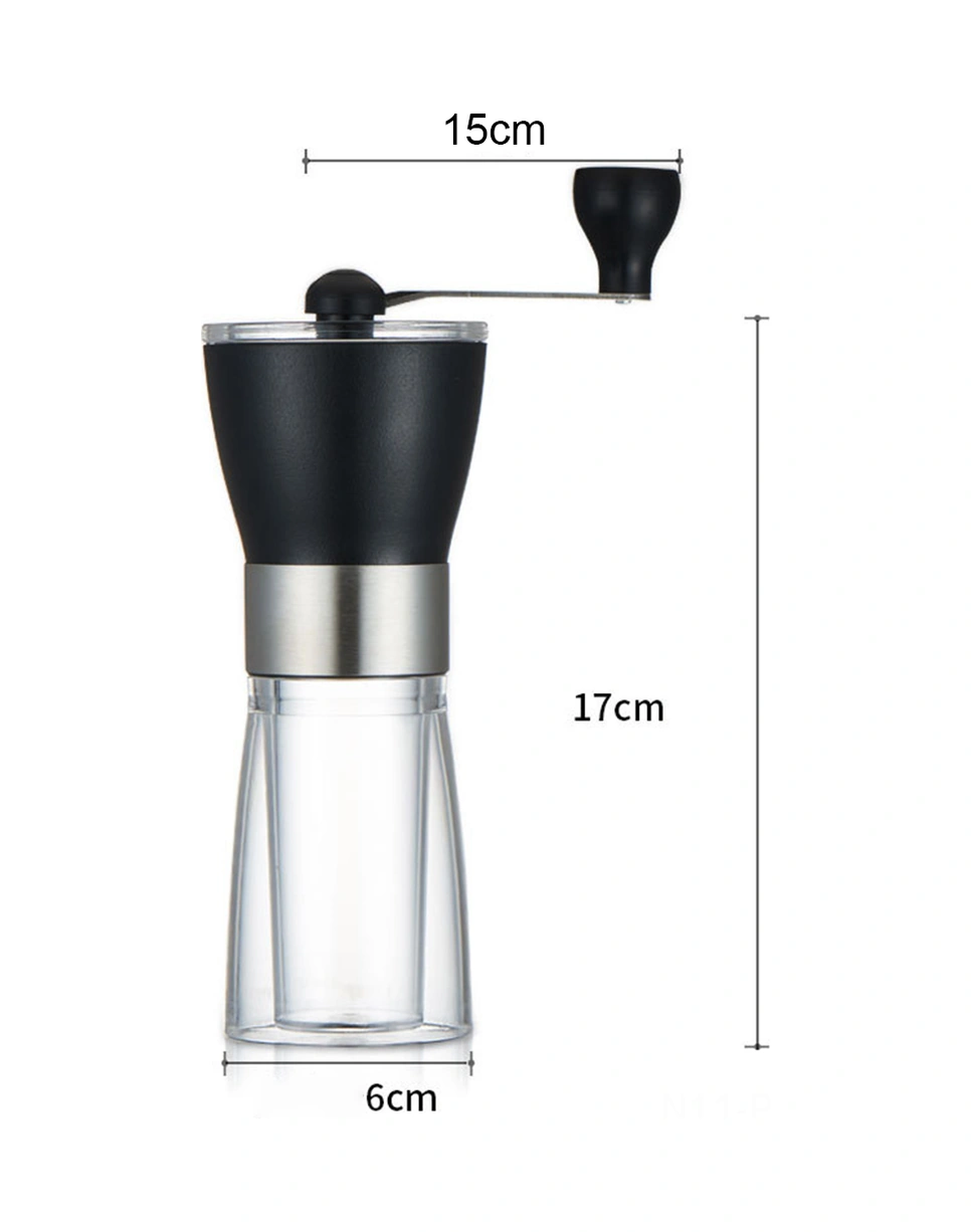 Padalink Ev Kullanıma Çok Fonksiyonlu El Fırçası: Kahve, Tahıl, Biber Değirmeni - Ayarlandırabilir, Cam Kase, Paslanmaz Çelik, Kolay Temizlenir Çok Renkli