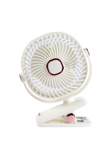 Jian Fan Masaüstü Usb Klip Fan Beyaz