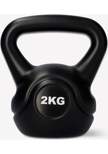 Evde Spor İçin 2 Kg Kettlebell Çaydanlık Dambıl Fitness Ağırlığı