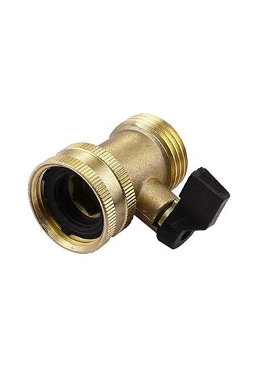 Kapatma Vanalı Bahçe Hortumu Hızlı Bağlantısı, Küresel Vanalı 3/4" Hızlı Bağlantı Parçası, Kolay Bağlantı Ve Hızlı Bağlantı Kesme Diğer