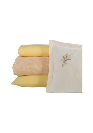 Elart Natural Series Tina Yatak Seti 6 Parça Sarı