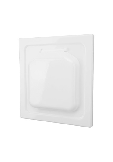 Tenfowee Abs Malzeme Çift Kapaklı Kurutma Makinesi Havuz Kapağı - Rüzgar, Yağmur, Böcek Engeli - 4 İnç Borular İçin Beyaz Ventilasyon Kapağı Diğer