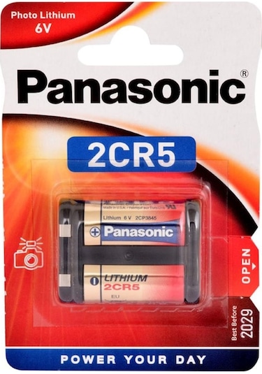 Panasonic 2CP3845 2CR5 6 V Lityum Pil