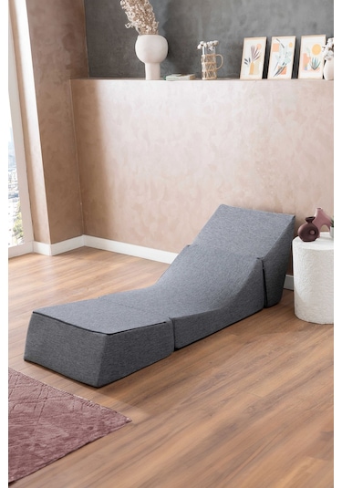 Good Night Canga Tek Kişilik Çok Amaçlı Tekli Berjer Gri