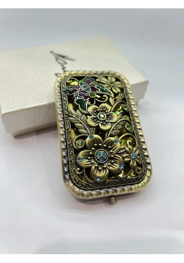 Mama Karma Cep Aynası Katlanabilir Hediye 303162562 Altın Rengi