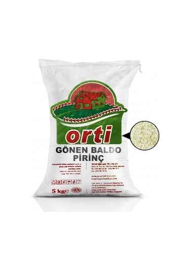 Orti Gönen Baldo Pirinç 5 KG