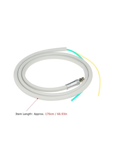 Samdoo Dental 2-lü Boru, Esnek Silikon Halka, Yüksek-düşük Hızlı Diş Fırçası İle Uyumlu Bağlantı Borusu