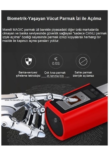Marelli Magic Parmak İzli Kilit Göbeği