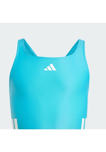 Adidas 3-stripes C-back Kız Çocuk Mayo Jn6587 Mavi
