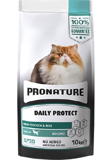 Pronature Tavuklu ve Pirinçli Yetişkin Kedi Maması 10 KG