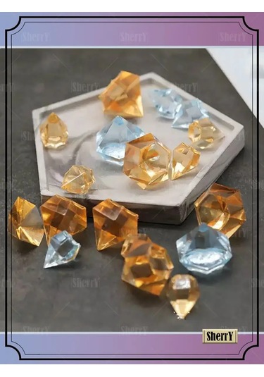 Sherryleis Epoksi Reçine İçin 27 Gözlü Kalıp Kristalleri 152120874