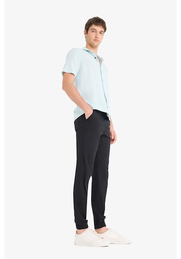 DeFacto 	%100 Pamuk Kargo Jogger Pantolon Üç Cepli E0834AX25SMBK27