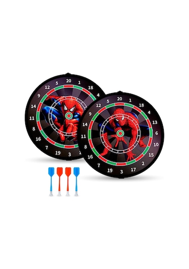 4 Oklu Mıknatıslı Dart Seti Çift Yönlü Manyetik Dart Askılı Dartboard