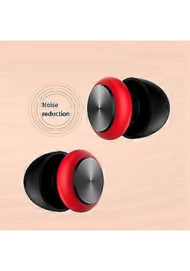 Gürültü Önleyici Kulak Tıkacı Su Geçirmez Silikon Kulak Tıkacı Gürültü Azaltma, Çalışma Ve Gürültü Hassasiyeti İçin Siyah