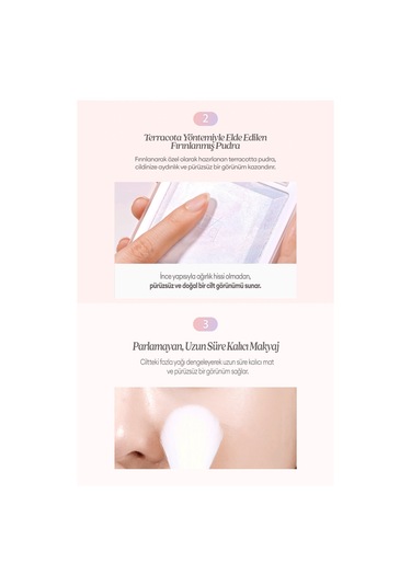 Dasique Ton Eşitleyici & Sabitleyici Fırınlanmış Pudra Correcting Finish Powder 01 Cotton Light