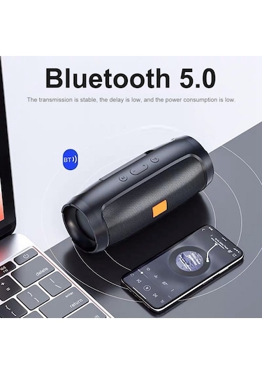 Butu J006 Taşınabilir Şarj Edilebilir Subwoofer Kablosuz Bluetooth Hoparlör