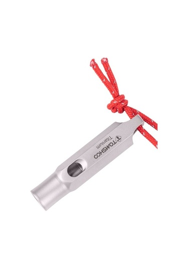 Dancemonkey Titanyum Kamp Düdüğü - Acil Durum & Outdoor Kullanım İçin Çok Renkli Çok Renkli