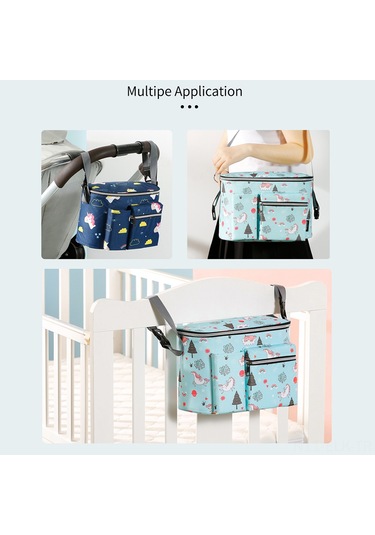 Xindoker "pratik Bebek Çantası - Yürüteç, Bisiklet Ve Omuz Askılı Çok Amaçlı Su Geçirmez Taşıma Çantası" Çok Renkli