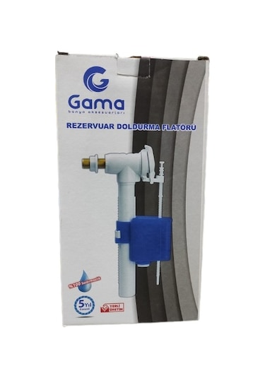 Gama Jet Rezervur Flatörü Yandan 3/8 Beyaz