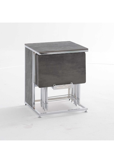 Pikma Medusa Yan Sehpa Antrasit Beton