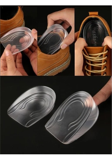 Fochsia 1 Cm Topuk Pedi Destekleyici Ayak Bakımı Yastıklı Esnek Kavisli Taban