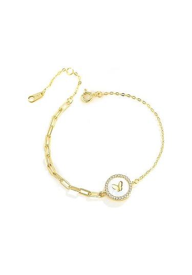 Tancise 925 Ayar Gümüş Zirkon Bilezik Takı Geometrik Boncuk Zincir Bağlantı Bilezikler Kız Arkadaşı Kadınlar İçin Moda Güzel Düğün Hediyesi Altın