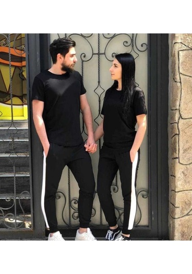 Giyinbizden Siyah Eşofman Takımı Siyah