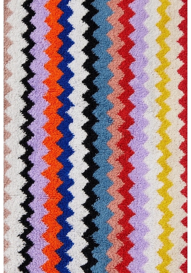 Missoni Riverbero Zigzag Pamuk Havlu Bornoz Çok Renkli