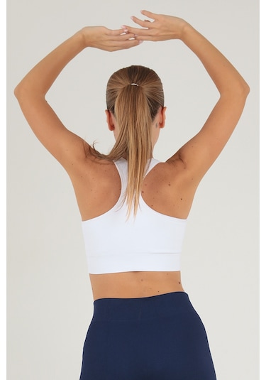 Doremi Çift Kat Kaplı Kalın Askılı Bralet Beyaz-s-m BEYAZ