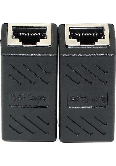 Generic 5 Adet Dişi Ağ Lan Konnektör Adaptörü Çoğaltıcı Genişletici Rj45