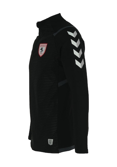 23/24 Hummel Samsunspor Antrenman Eşofman Tek Üst Siyah