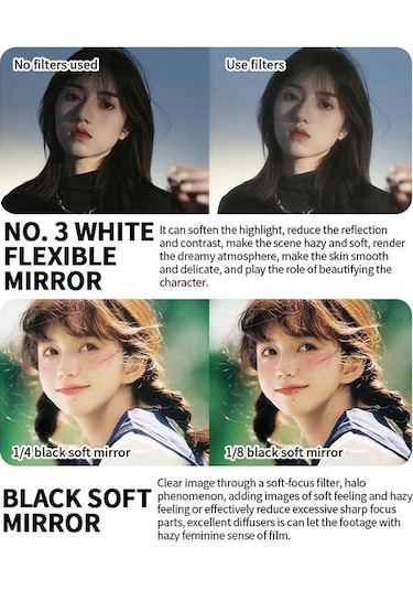 Konesam Xiaomi Mi 15ultra İçin 4x Makro Lens 67mm Fotoğraf Seti + Nd Gradyan Gri Filtre + Depolama Kutusu + Temizleme Bezi