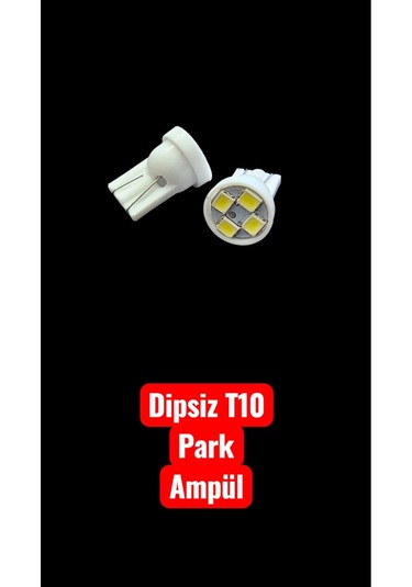 T10 10 Adet Dipsiz Park Ampul Canbus Arıza Işığı Yakmaz