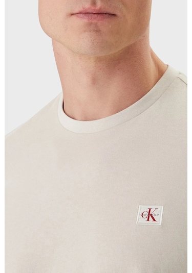 Calvin Klein Erkek T Shirt Lv04rc272g 2jx Bej Bej