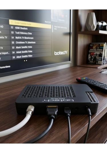 Hdmı Usb Girişli Full Hd Uydu Alıcısı Epg Destekli Pratik Kullanım