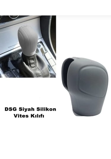 Point Dsg Silikon Vites Kılıfı Tüm Dsg Vites Araçlara Uyumlu Gri Renk Gri