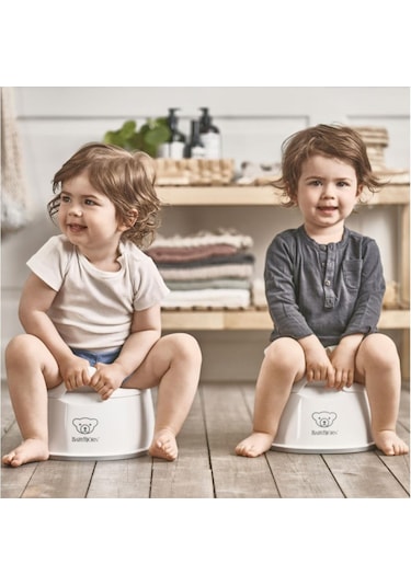 Babybjörn Eğitici Oturak Smart Potty / White Grey