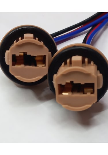 Büyük Dipsiz 1016 Çift Duy T20 Ampul Duyu 2 Adet Fiyatıdır