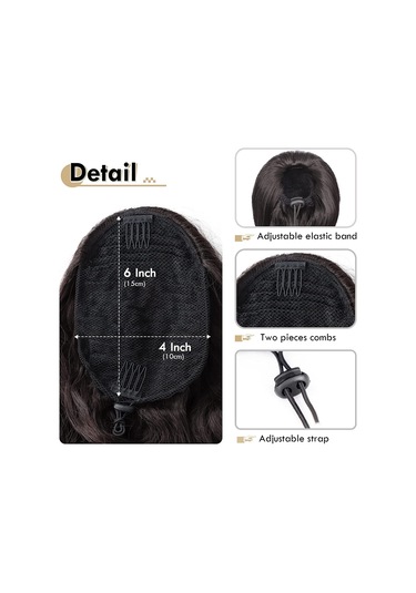 Kadınlar İçin Dantel Ön Peruk Doğal Dalgalı Günlük Saç