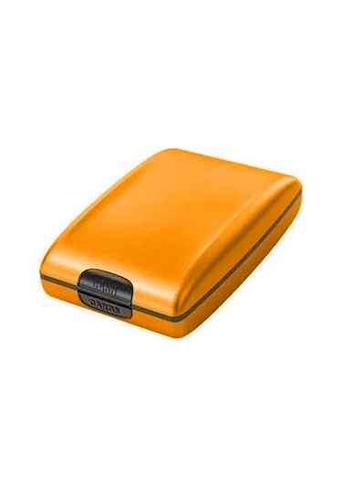 Hangfox Alüminyum Rfıd Korumalı Çok İşlevli Kart Çantası - Para Ve Kart Saklama Cihazı - Gümüş Renkli Gümüş